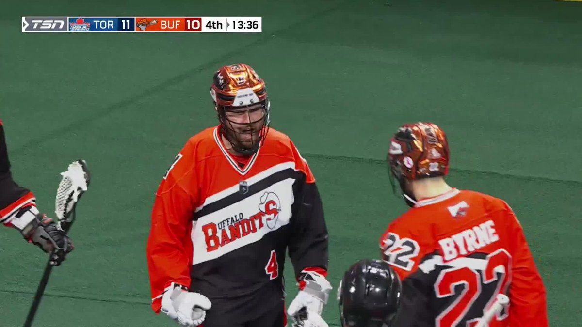 Ian MacKay was playing for something more than himself on Friday night in his 5-goal, 3 assist game for Buffalo Bandits. He led all runners with 13 shots on goal! MacKay highlights ๐