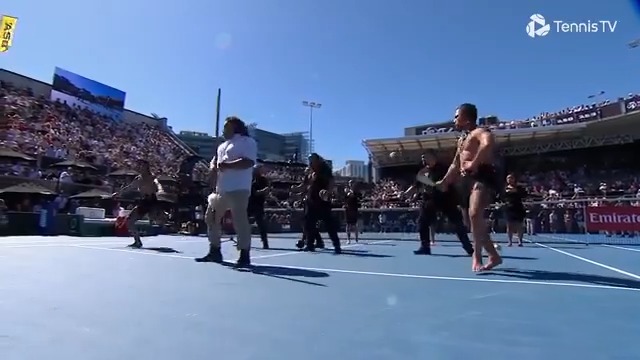 Chills ✨🇳🇿 A special ceremony for ASB Classic winner, Gael Monfils. #ASBClassic25