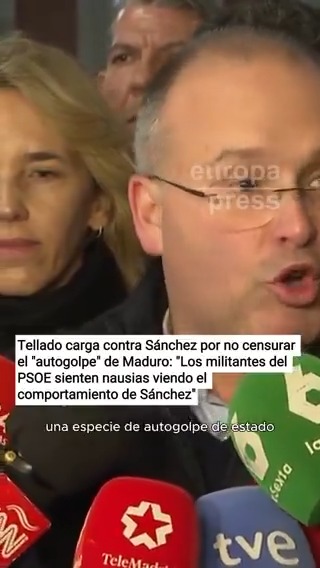 El PP asegura que los militantes del PSOE "sienten náuseas" viendo el comportamiento de Sánchez y Zapatero hacia Venezuela: "¿Dónde está el PSOE?"