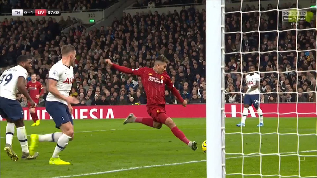 Five years ago today, Firmino scored the winner at Tottenham 🎯 Liverpool went 16 points clear... In January.