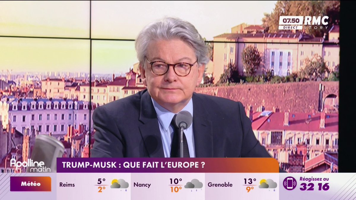🔴 Thierry Breton est un danger pour la liberté d'expression et la démocratie.