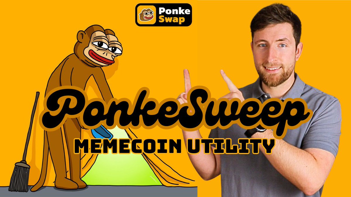 🧹 PonkeSweep is LIVE! Ponke $PONKE