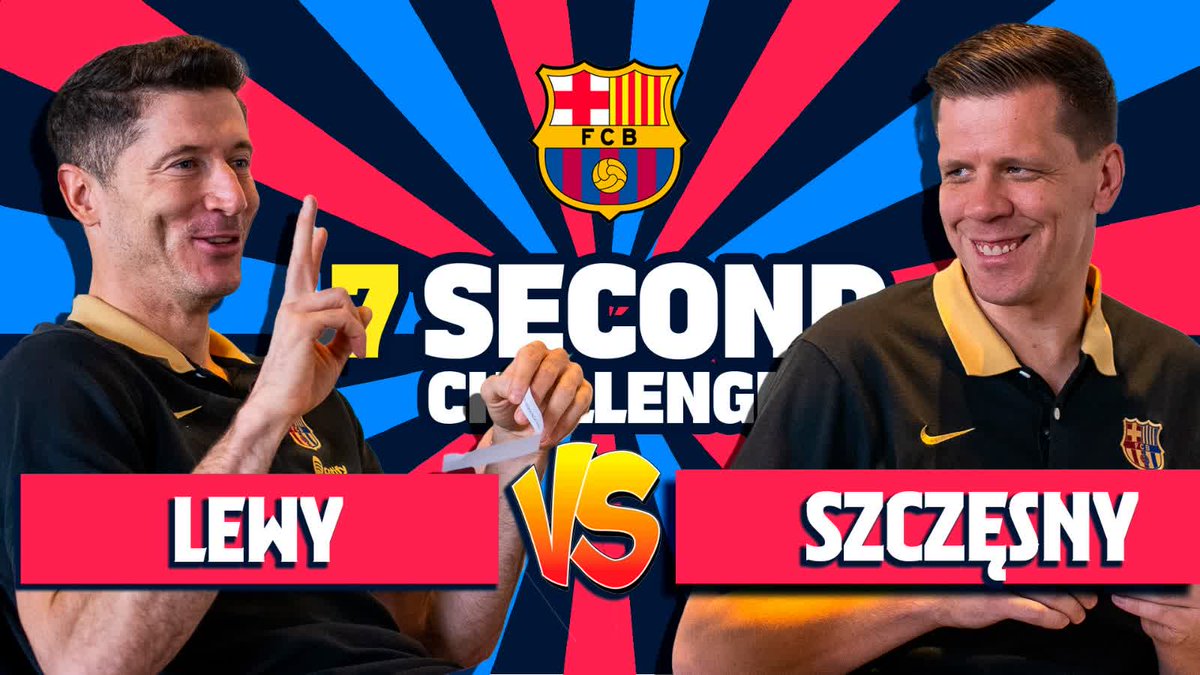 ⏰ 𝗧𝗵𝗲 𝟳 𝗦𝗲𝗰𝗼𝗻𝗱 𝗖𝗵𝗮𝗹𝗹𝗲𝗻𝗴𝗲! Lewandowski 🆚 Szczęsny!