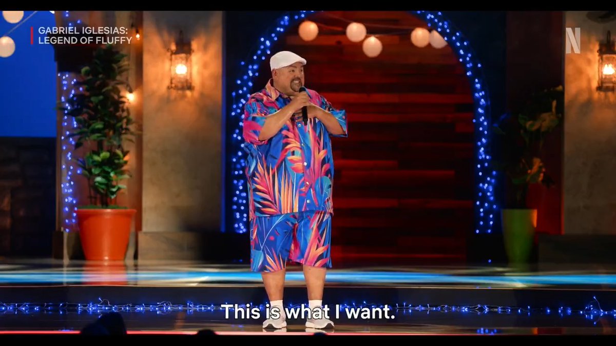 the department of cuddling 🎤 Gabriel Iglesias: Legend of Fluffy is now playing only on Netflix