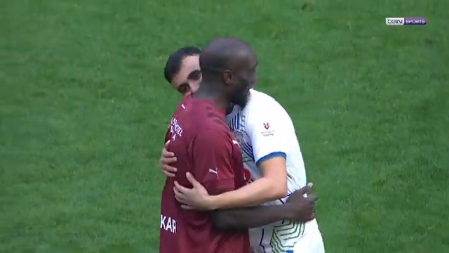 Hatayspor - Rizespor maçı öncesi Aboubakar ve Ghezzal...