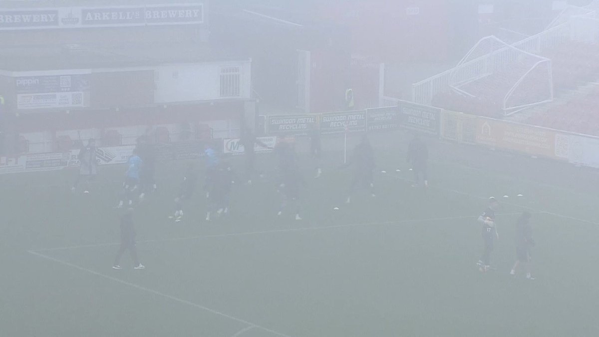 The players are back out on the pitch and warming up, kick off at 4pm ⚽️