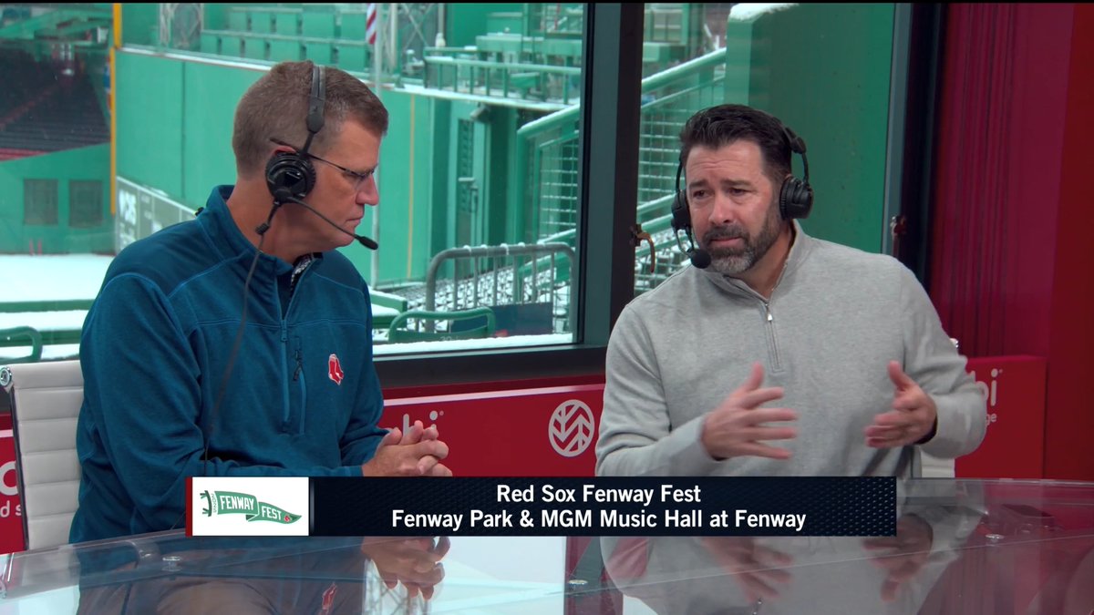 Sam Kennedy: "Pitching was clearly the priority this offseason. We still have work to do, obviously... we're excited about a team that's going to win over 90 games, and hopefully win that division." Tom Caron | Lou Merloni | #RedSox