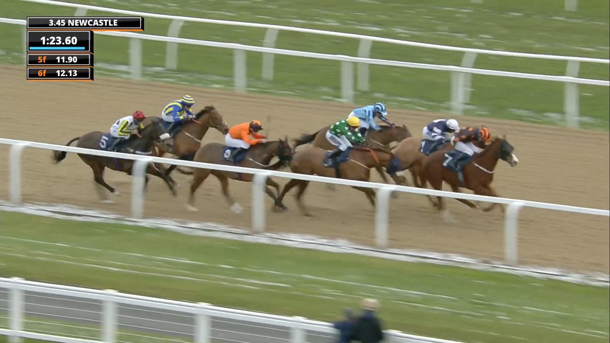 Showhound wins the Best Odds Guaranteed At BetMGM Handicap 🥇 #ITVRacing | Newcastle Racecourse | Oisin Orr | Richard Fahey