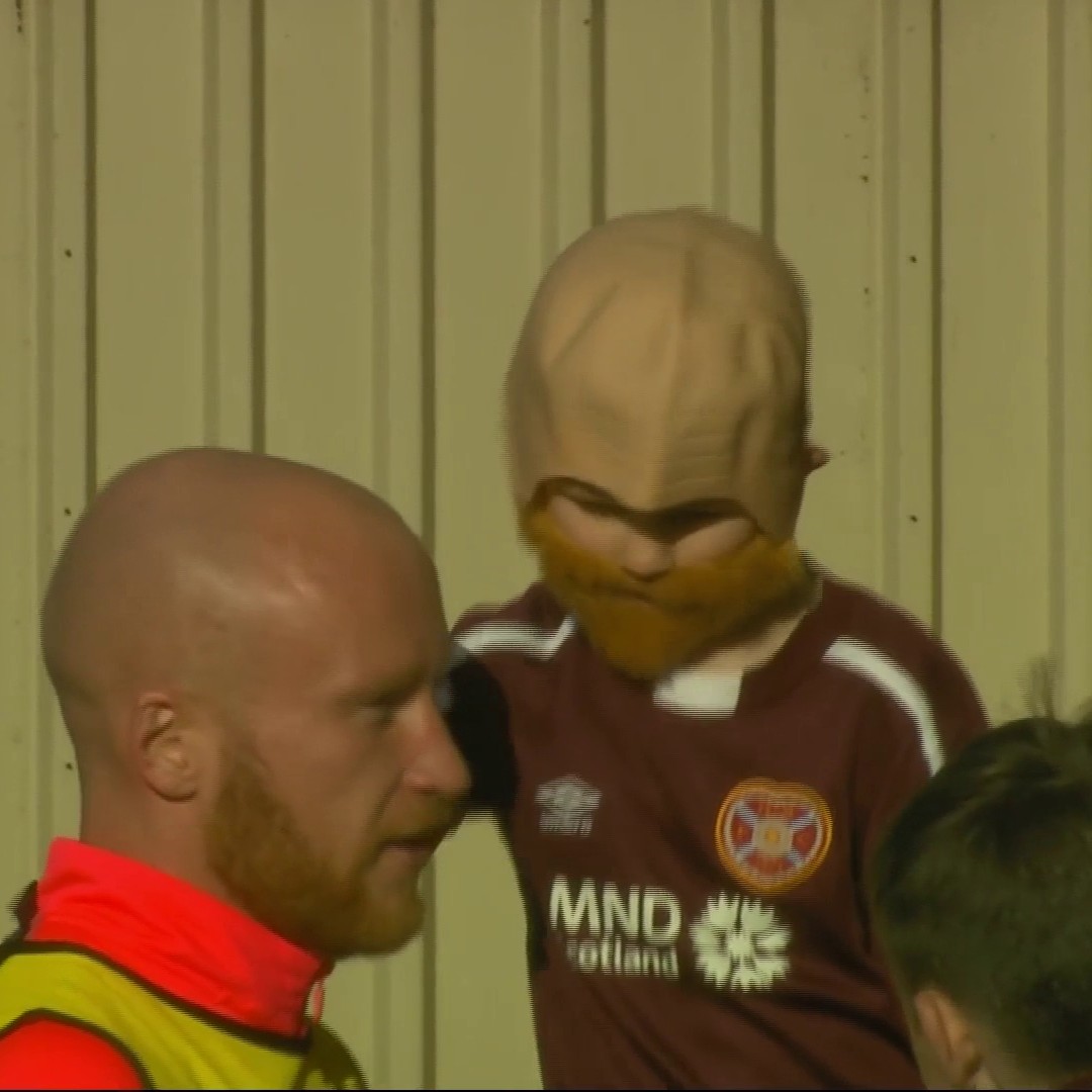 This will be my lasting memory of Liam Boyce at Hearts. An iconic moment ♥️