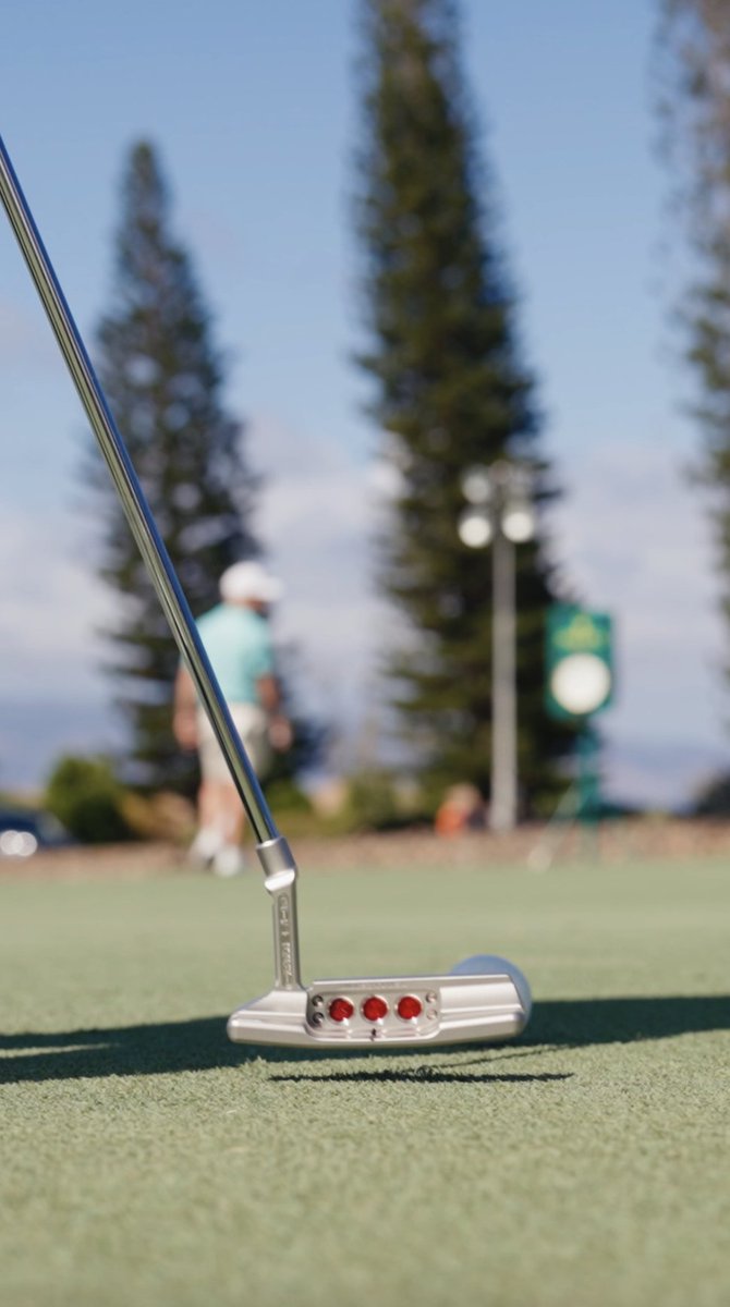 Pure sounds. Pure feels. On the practice green. In competition. New Scotty Cameron blades and mid-mallets are now on the PGA TOUR.
