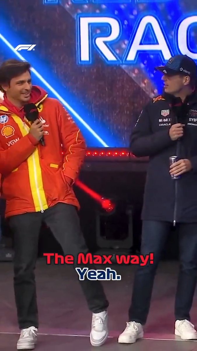 "The Max way!" 😅 How Max Verstappen would parallel park his F1 car 👀 #F1