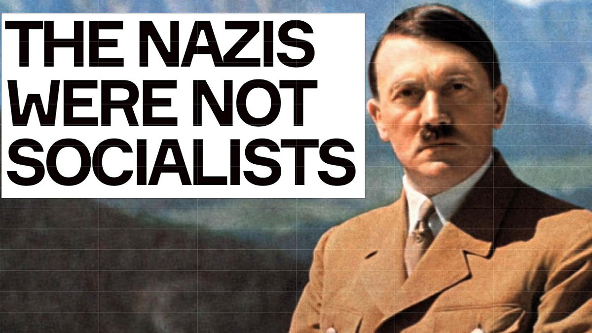 The leader of Germany's far right AfD says the Nazis were 'communists'. This is a vile lie. I took the 'Nazis are socialists' bullshit apart back in 2023. Here's why it's represents lie after lie after lie.