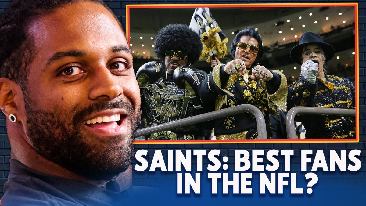 The 🐐 Cam Jordan talks about why the Saints have the best fan base in the NFL