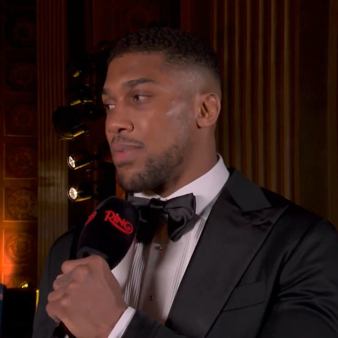 ‼️ Anthony Joshua on a potential fight with Tyson Fury: "It has to happen this year. Especially with HE Turki, DAZN, Eddie, Matchroom, 258 behind me. And him being managed by Spencer and Goldstar, I think we can definitely make this fight happen."
