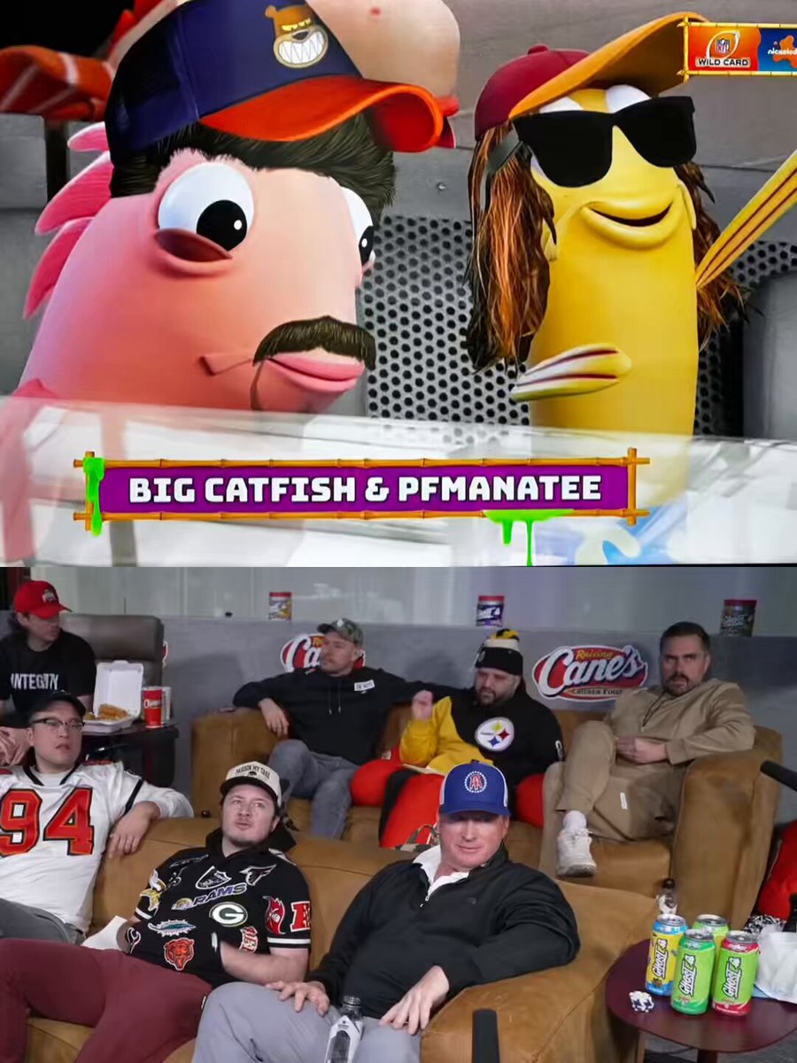 Big Cat and pft reacting to being featured on the Nickelodeon broadcast