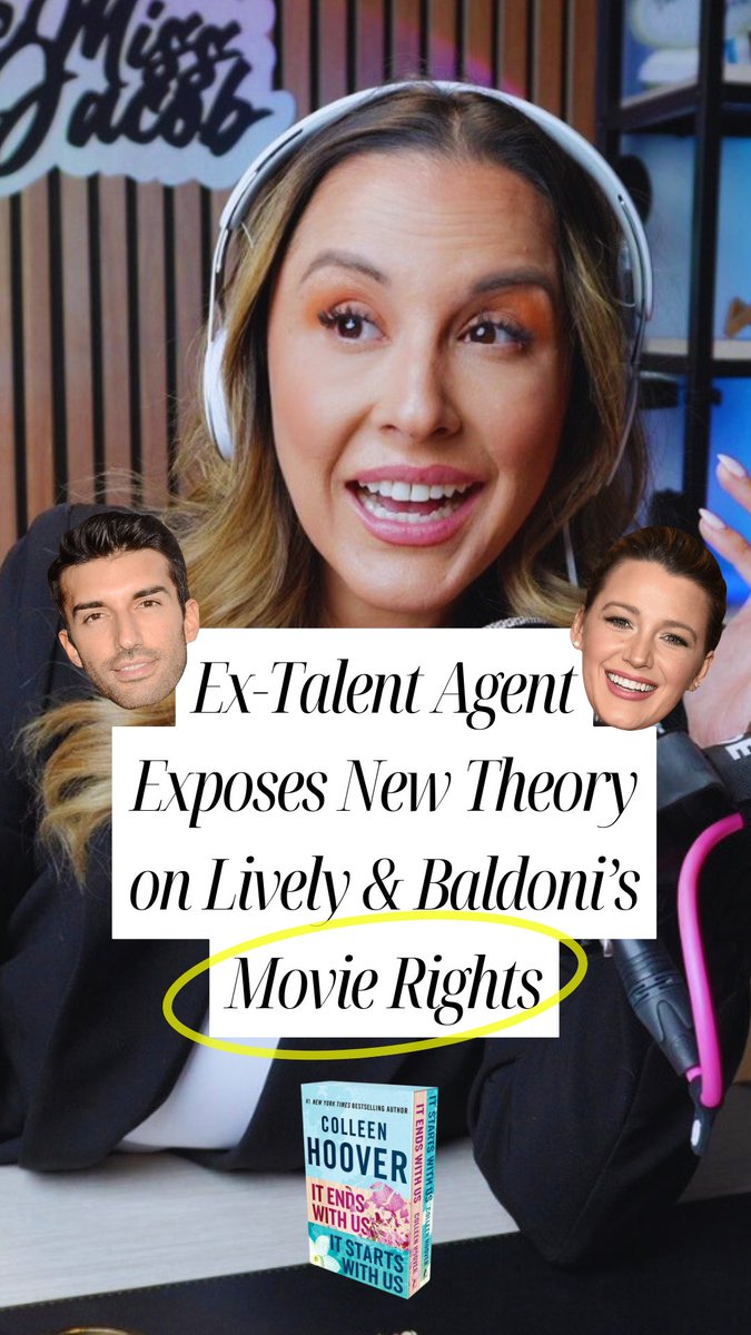 If Justin Baldoni’s deal for It Ends With Us includes a morality clause, everything happening with Blake Lively right now makes sense. As a former talent agent - here’s my theory: