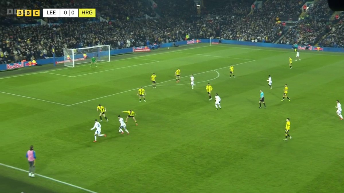 Should Harrogate have had a penalty against Leeds? Our pundits think Leeds may have got away with one. Watch FA Cup highlights on BBC iPlayer and BBC One. #BBCFACup #BBCFootball