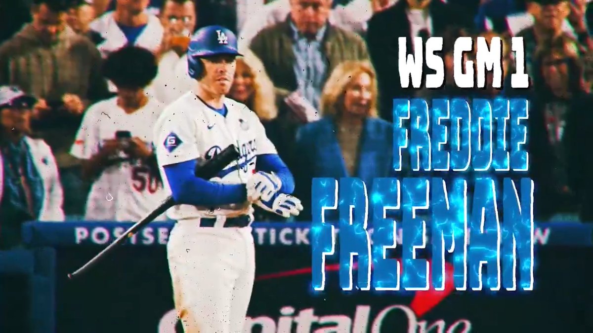 Coming in at #1 on our Electrifying Moments of 2024: "Gibby, meet Freddie!" Freddie Freeman's walk-off grand slam in Game 1 of the World Series takes the top spot. 📺 MLB Network
