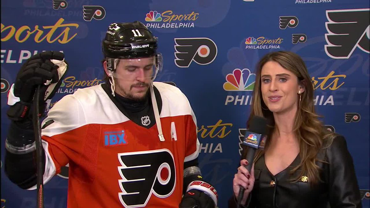 “The crowd is doing it all…When you come and be a Flyer, you don’t understand it until you’re here and it means a lot.” #ANAvsPHI | #LetsGoFlyers