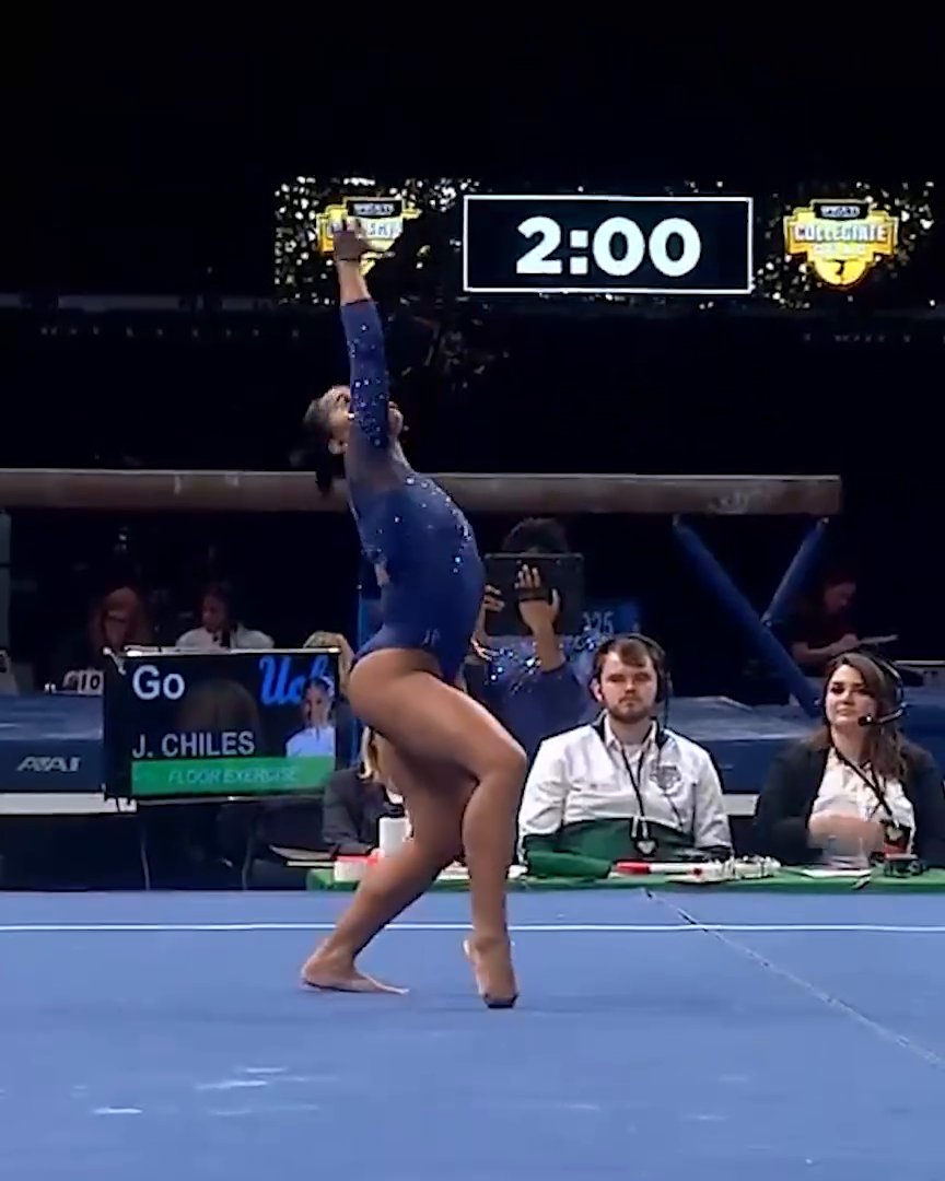 JORDAN CHILES PUT ON A SHOW 🤩
