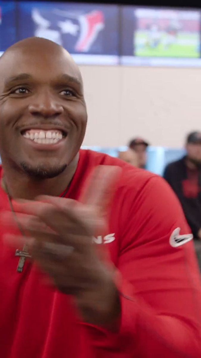 DeMeco and that Texans locker room after the Wild Card W 😤 (via Houston Texans)