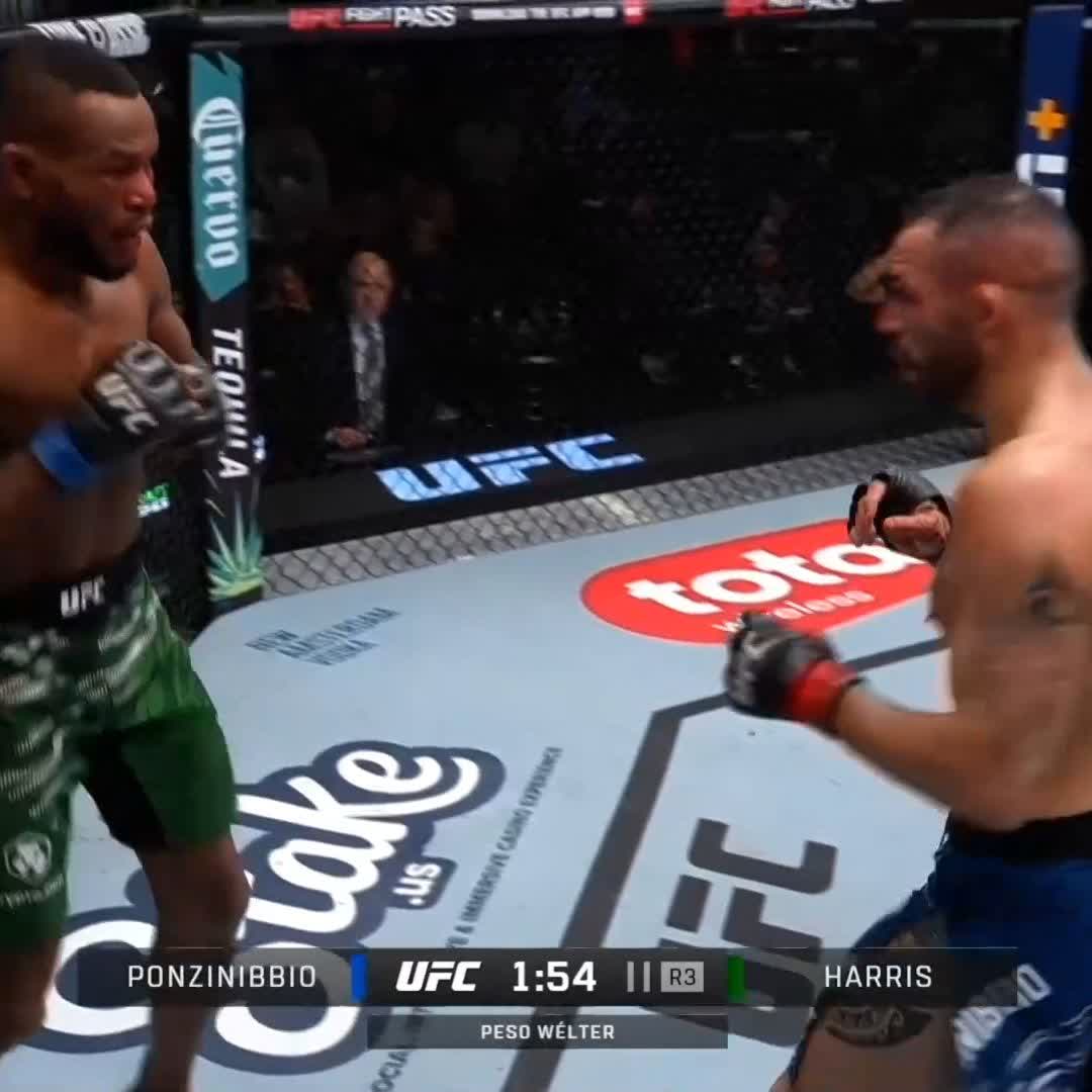 "Ponzinibbio": Por su victoria ante Carlston Harris en #UFCVegas101