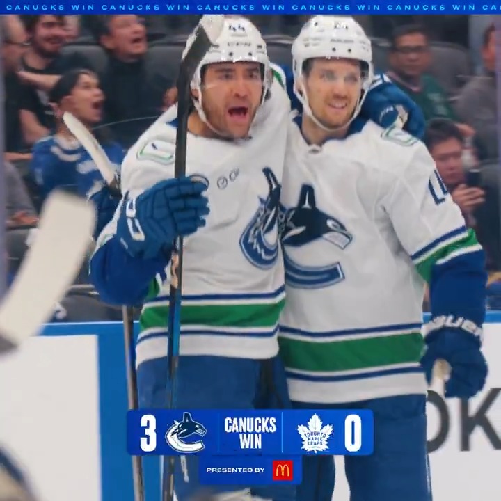 2PTS IN TORONTO❗️ #Canucks | McDonald's 🇨🇦