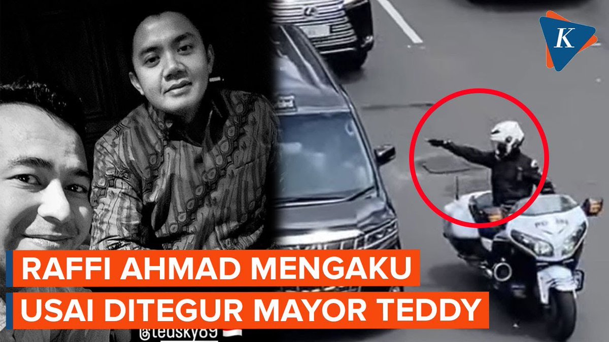 Utusan Khusus Presiden Bidang Generasi Muda dan Pekerja Seni, Raffi Ahmad, mengaku mobil berpelat RI 36 yang petugas patwalnya arogan hingga viral merupakan mobilnya. ~N #RI36 #RaffiAhmad #MayorTeddy
