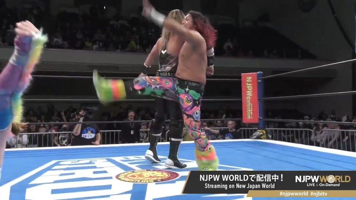 .岩谷麻優 MayuIwatani “German Suplex” →高橋ヒロム / Hiromu Takahashi “EVIL” Sign up Now & Stay tuned to #NJPW #njpwworld #njbitv