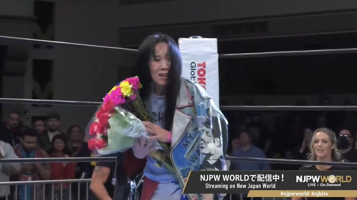 .✌️Sumie Sakai✌️ “Thank you Sumi !!!” Sign up Now & Stay tuned to #NJPW #njpwworld #njbitv