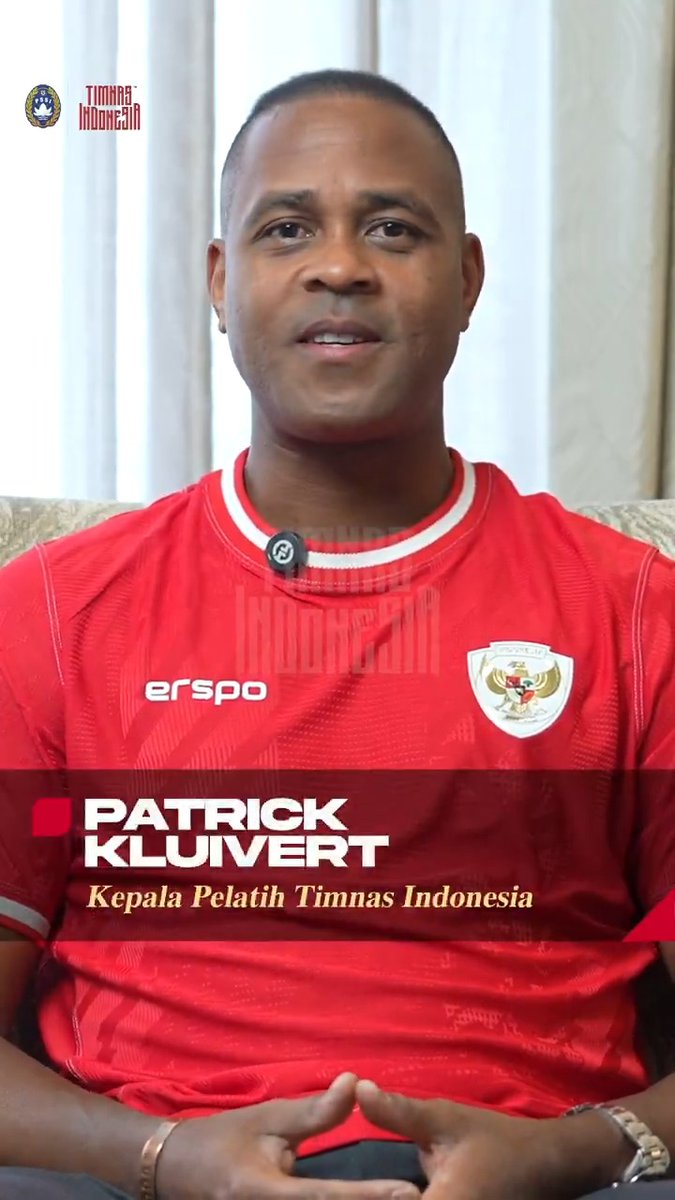 First messages from PATRICK KLUIVERT 🎙️ ‣ #KitaGaruda