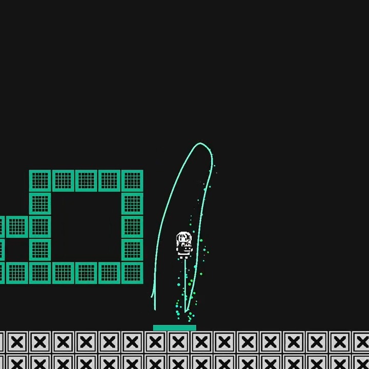 動きの軌跡を実体化できるゲーム、 めちゃくちゃおもしろい。 いろんな解法がありそう。他の人のプレイも楽しめる。 自分はパワープレイでいきますが