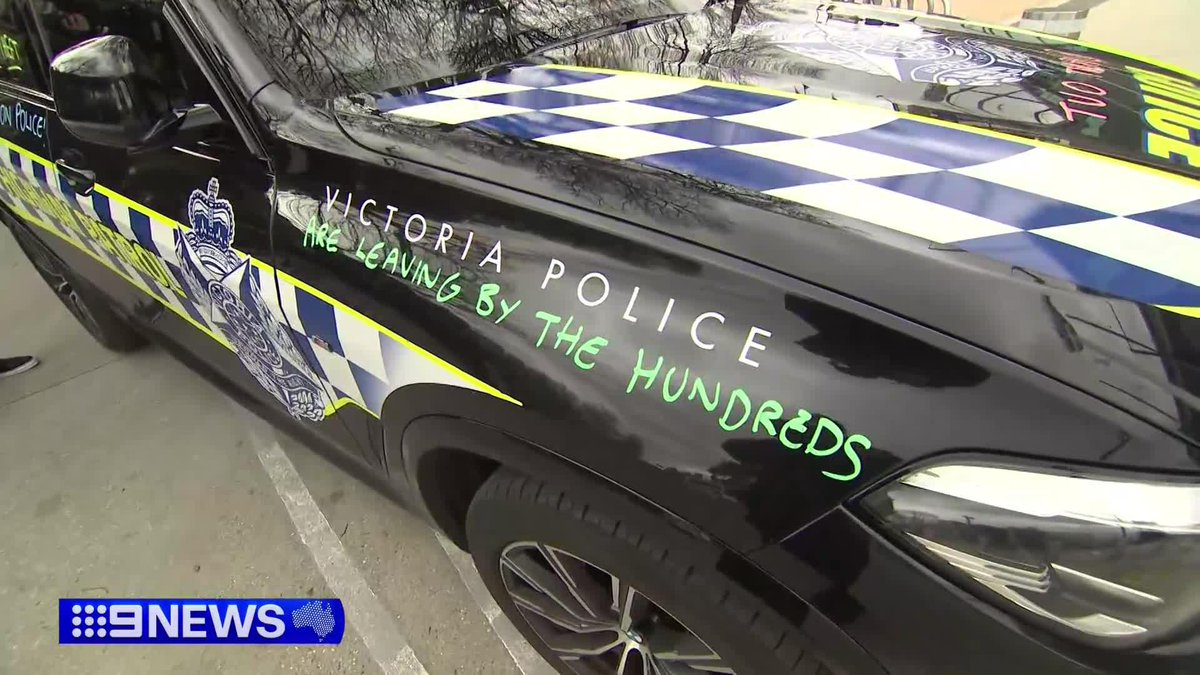 Victorian police are leaving the state in droves, enticed by cash bonuses and relocation incentives on offer in Queensland. Ollie Haig #9News