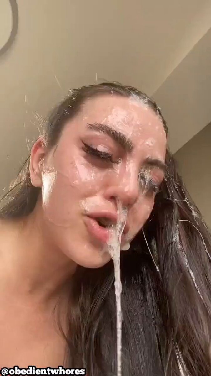 #Obedientfriday This became an #iconic #glazed #facial ♡ Ema Lee ♡ 🔥🔥💦💦💦🥵🔥🔥