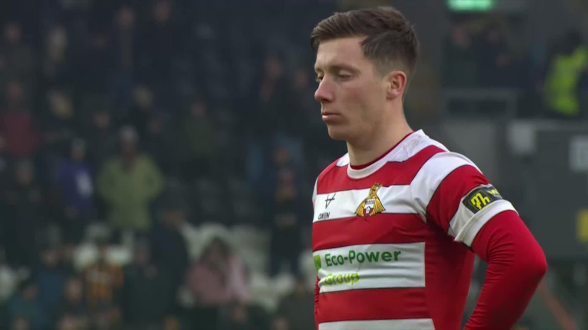 Ice in the veins 🥶 Harry Clifton keeps his cool to send Doncaster Rovers FC into the #EmiratesFACup fourth round! 🤩