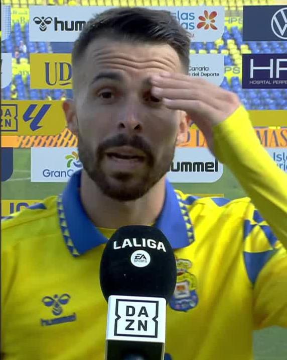 🗣️ Kirian no tiene dudas: "Somos los mismos que perdimos todos los partidos a principio de temporada y no le ganábamos a nadie" El capitán de la UD Las Palmas, confiado al micro de Irene Molina en DAZN #LALIGAenDAZN ⚽️