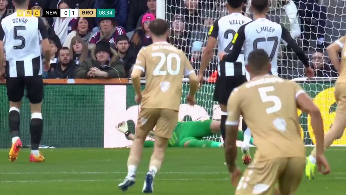 Bromley lead Newcastle!! What a goal from Cameron Congreve 😲 #FACup #BBCFootball