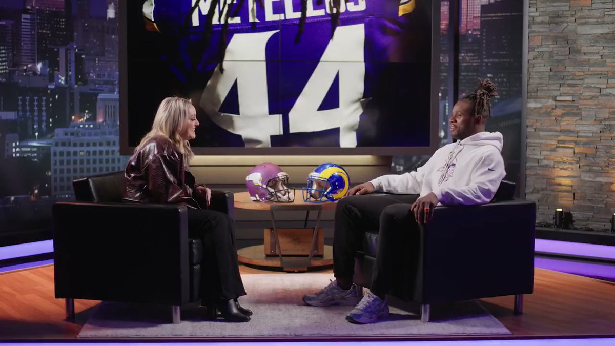 This is what it's all about. Having a chance to become World Champions. Joshua X Metellus sat down with Tatum Everett ahead of the #Vikings Wild Card game. 📺: Vikings Gameday Live on FOX 9