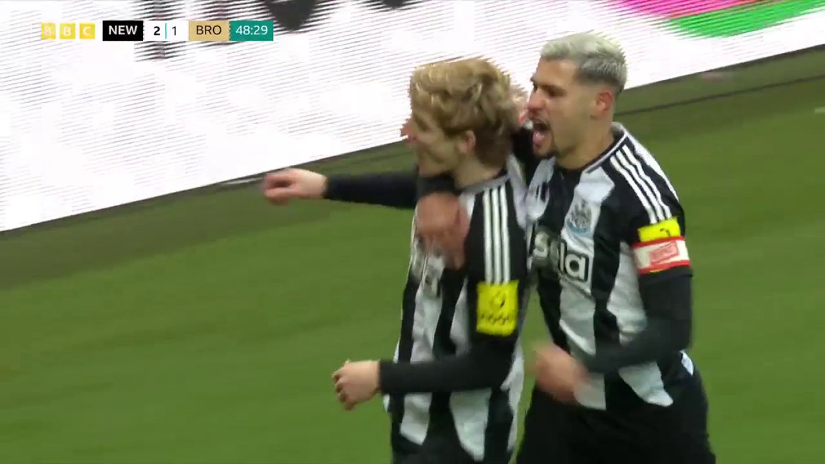No mistake from Anthony Gordon 🎯 Newcastle now lead Bromley having trailed early on. #FACup #BBCFootball
