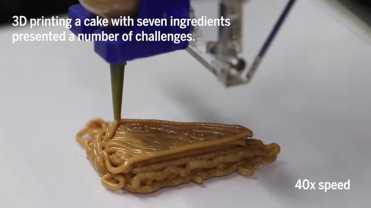 In 2023, researchers designed a robot that can create and cook a cake with up to seven ingredients, more than any other printed food to date. Learn more: #ScienceMagArchives News from Science