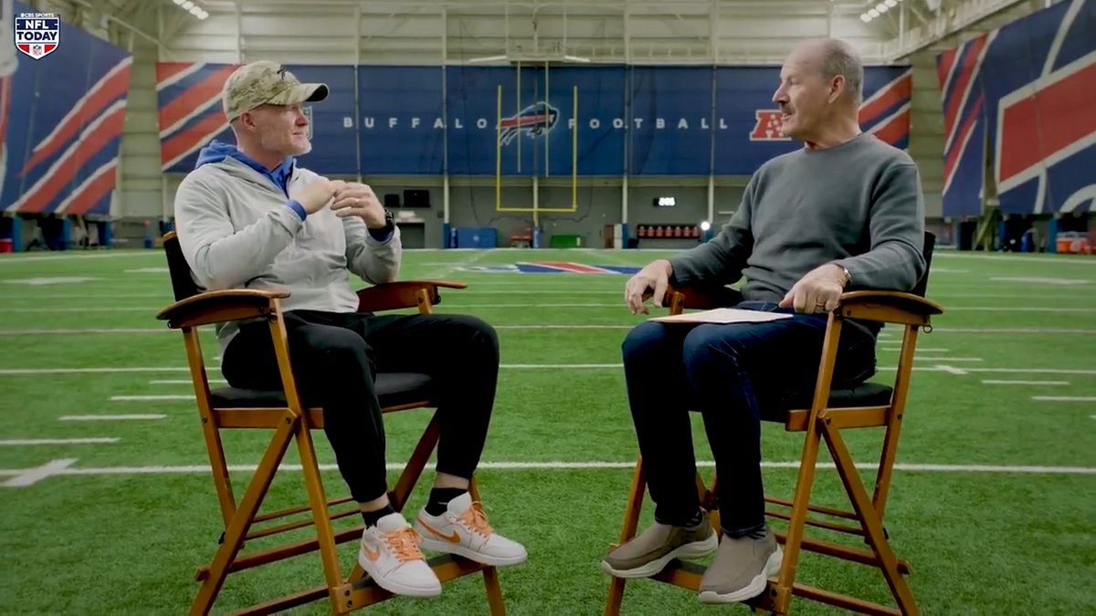 What's different about this year's Buffalo Bills team? 🤔 Head Coach Sean McDermott sat down with HOF Coach Bill Cowher ahead of their Wild Card matchup with the Broncos