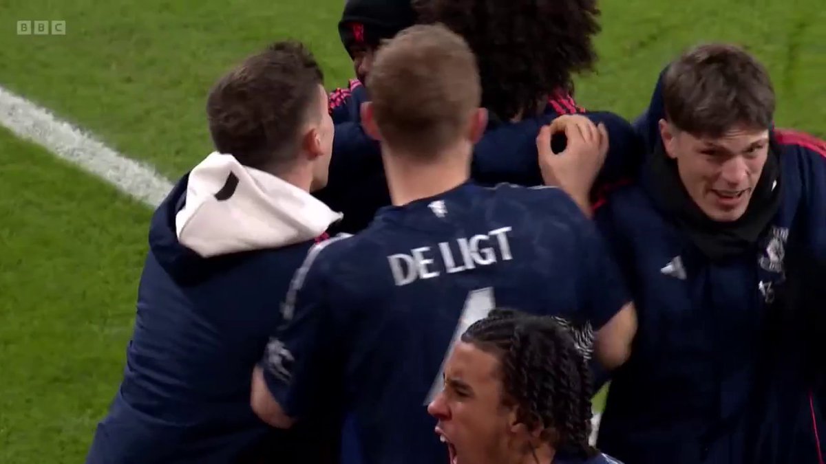 Joshua Zirkzee keeps his cool to send Manchester United into the next round! What drama! Watch the FA Cup on BBC iPlayer and the BBC Sport App #BBCFACup #BBCFootball #FACup