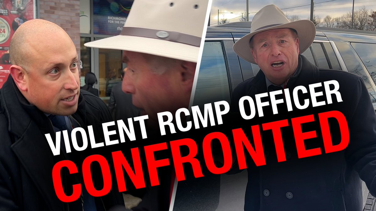 RCMP officer flees from questions, tries to get OPP to arrest David Menzies! RCMP officer Greg Dumouchel was involved in the 2023 arrest of Rebel News reporter David Menzies as he attempted to ask then-deputy prime minister Chrystia Freeland a question. A year ago, Royal Canadian Mounted Henchman Greg Dumouchel really passed himself off as such a tough guy. Do you recall how he physically assaulted and falsely arrested me at the Richmond Hill Centre for the Performing Arts in Richmond Hill, Ont.? My crime? Asking (now-former) deputy prime minister Chrystia Freeland tough questions about why the Islamic Revolutionary Guards Corp had yet to be deemed a terrorist group. In 2020, the IRGC shot down Ukrainian Airlines PS752 over Tehran. All 176 onboard — plus one unborn child — were massacred; this included 55 Canadian citizens and 30 permanent residents of Canada. Dumouchel purposely walked into me — and then falsely claimed I had assaulted him! Don’t take my word for it; kindly check out the video evidence. He then falsely arrested me for assault (later dropping his own outrageous charges). Videos of his thuggery went viral. But get this: precisely one year later, we were shocked to discover that Dumouchel is still on active duty! Shouldn’t this guy — who obviously has anger issues — at the very least be confined to a desk job? But no. Incredibly, he’s still on the force as though nothing happened, and was even back at the very same vigil (albeit one marking the fifth anniversary of the IRGC’s grotesque act of mass-murder). We almost missed him, but just as we were leaving the venue, ace cameraman Lincoln Jay spotted Dumouchel piloting a Chevrolet Suburban down Yonge Street. We immediately followed, and apparently Dumouchel noticed we were tailing him. What transpired next was downright surreal: Dumouchel hopped on the 407ETR toll highway, first driving east to Bayview Avenue, only to exit and drive westbound to Bathurst Street (your tax dollars hard at work yet again, folks). Heading south on Bathurst, he veered into an Ontario Provincial Police detachment. When he ran out of driveway, we jumped out to scrum Dumouchel. We wanted to know why he assaulted me last year. Was he acting on his own volition or was he taking orders from then-deputy PM Freeland? Why did he falsely arrest me — only to drop the charges within an hour? And how the hell is this loose cannon still on active duty? So many questions, but zero answers were provided. Not only did Dumouchel remain entombed within the Suburban, but he would not even lower the driver’s side window to engage in conversation. It’s true what they say about bullies, isn’t it? Deep down, they are really spineless cowards… And disturbingly, Dumouchel continues to lie through his teeth. He told the OPP officers that I had “blown through a red light.” Really? Too bad for him he didn’t notice that my vehicle is equipped with a dashcam. And video evidence, unlike the RCMP’s version of Uncle Fester, does not lie. After briefly detaining myself and Lincoln Jay, the OPP decided no charges would be filed. Dumouchel — who used the time to flee — loses yet again. But why would the RCMP employ this lying liar in the first place? This loser is everything a law enforcement officer should NOT be. While we back the blue, we loath bad apples. And Dumouchel is rotten to the core.