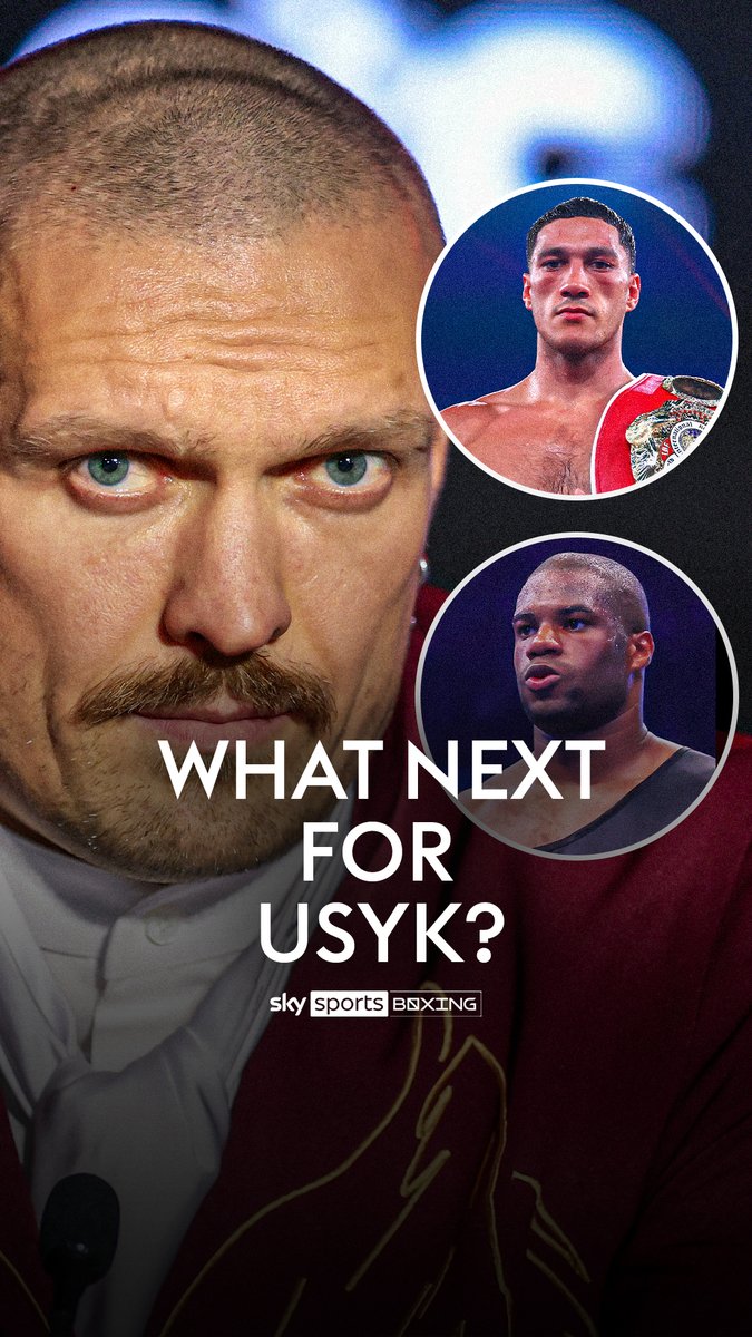 Who should Oleksandr Usyk fight next? 🥊 🤔