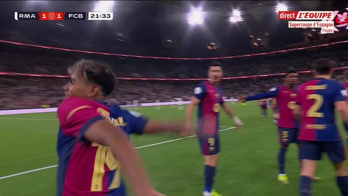 ๐๐๐ ๐๐ก๐โฆ ๐ฌ ๐ ๐ ๐ ๐ ๐คฉ Il รฉgalise face au Real Madrid ! La star quโil pense รชtre. ๐โค๏ธ ๐ฅ la chaine L'รquipe