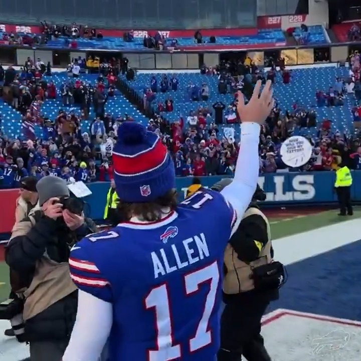 Walking off with the W. #DENvsBUF | #BillsMafia