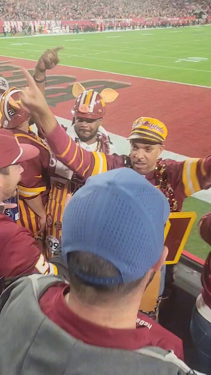 Touchdown Washington. Rally Captain K.J. THOMAS