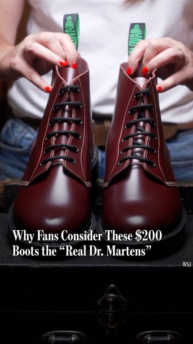 Dr. Martens are everywhere. But some vintage pairs are marked “Dr. Martens by Solovair”—revealing a quiet history between two bootmakers who have gone down very different paths. Read more: 🔗