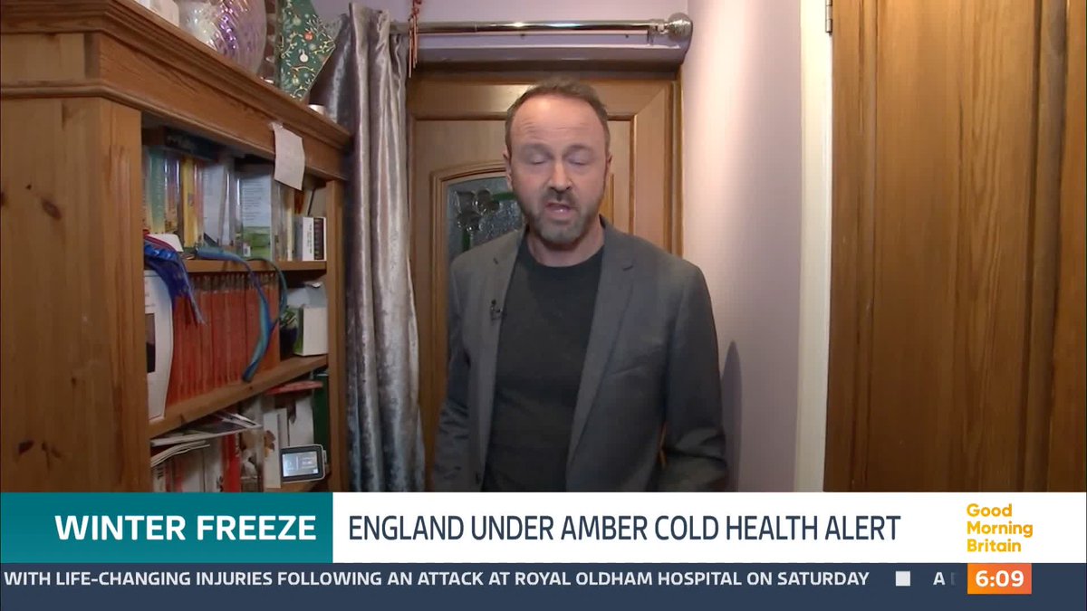 A rare amber cold health warning has been issued as the UK's Health Security Agency warns deaths are "likely". This comes as the Met Office confirmed Friday was the coldest night of winter so far in the UK. Jonathan Swain reports.