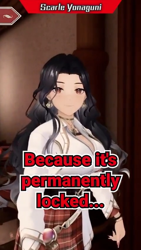 Close the door and throw away the🔑in the replies to stay with Scarle Yonaguni 💋💅 NIJISANJI EN forever! #NIJISANJI #NIJISANJI_EN #shorts